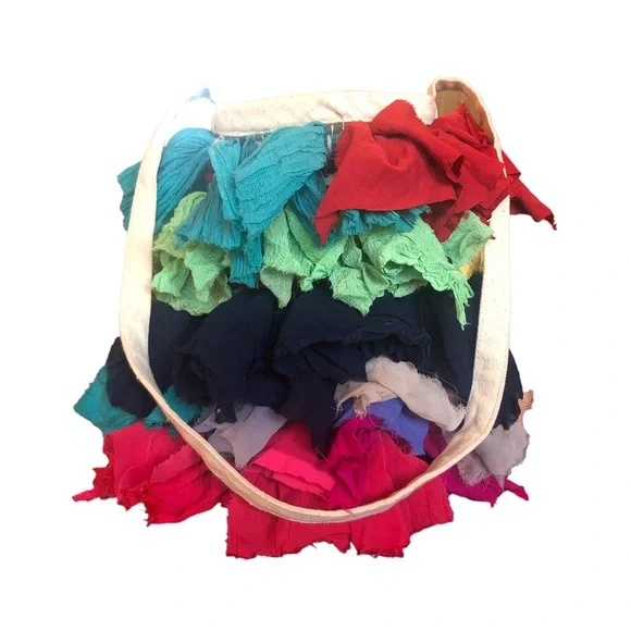 Recycled Kantha Wine Bag Purse - Picture 3 of 12